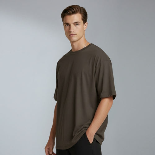Men's gym quick dry patchwork sport t-shirt