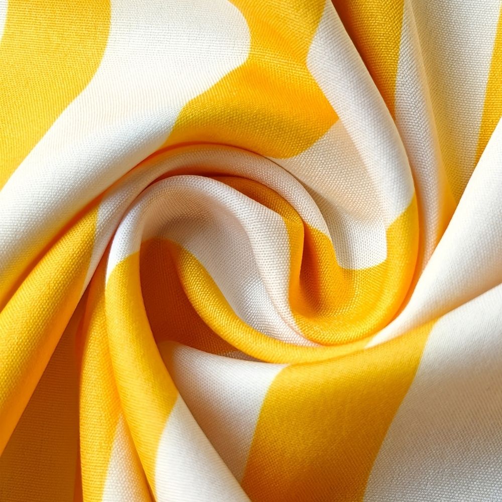 Men's striped button-up blouse